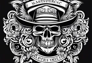 gangsta mexican style tattoo for chest tattoo idea