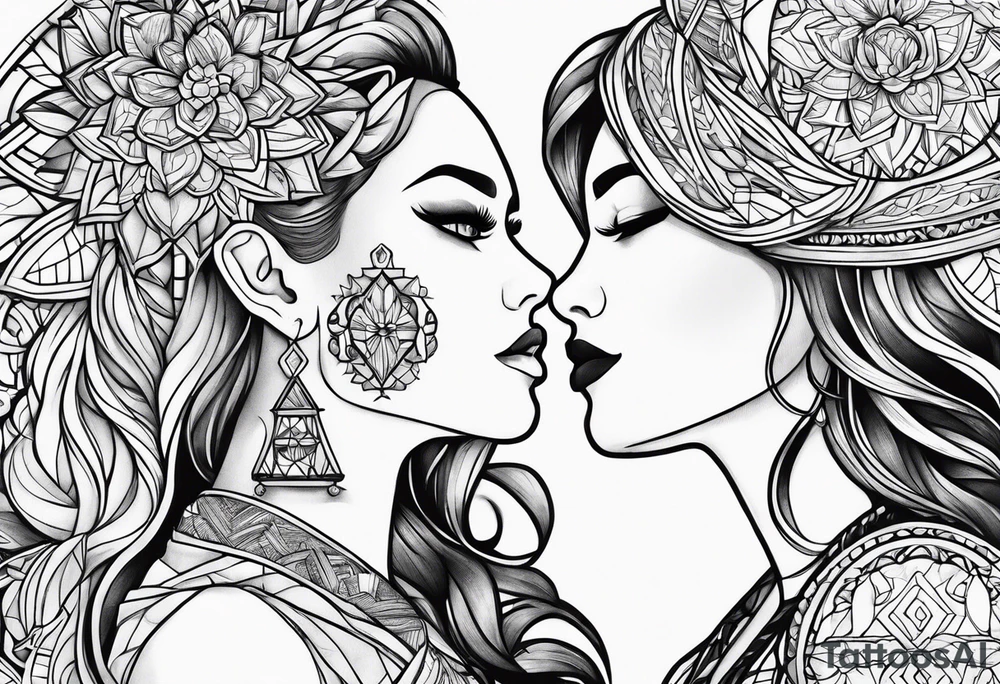 The words Myla and Hadley tattoo idea