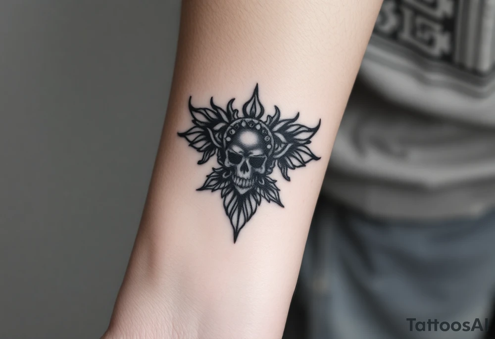 victory over coma and methadone. a new life in meditation. tattoo on the arm tattoo idea