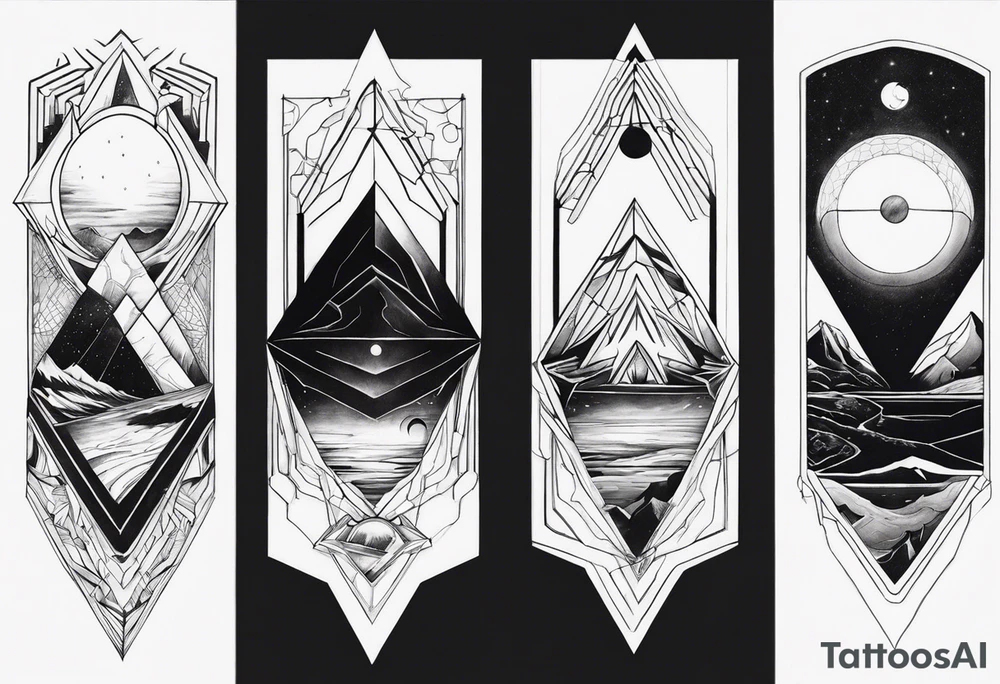 The three body problem tattoo idea