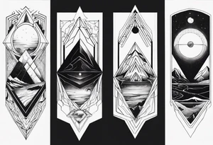The three body problem tattoo idea