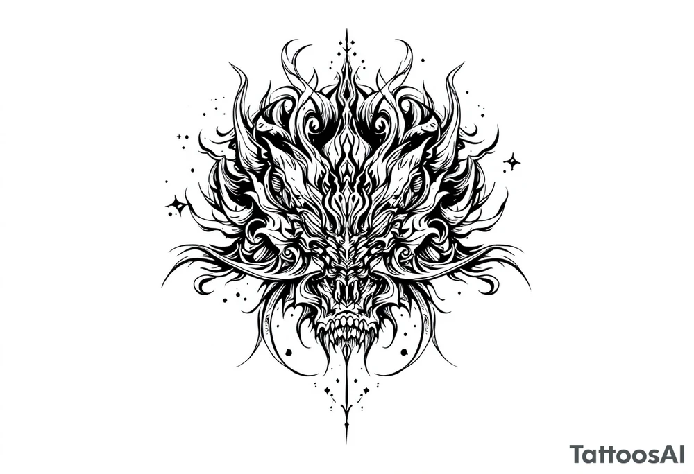 Chien de Fô tattoo idea