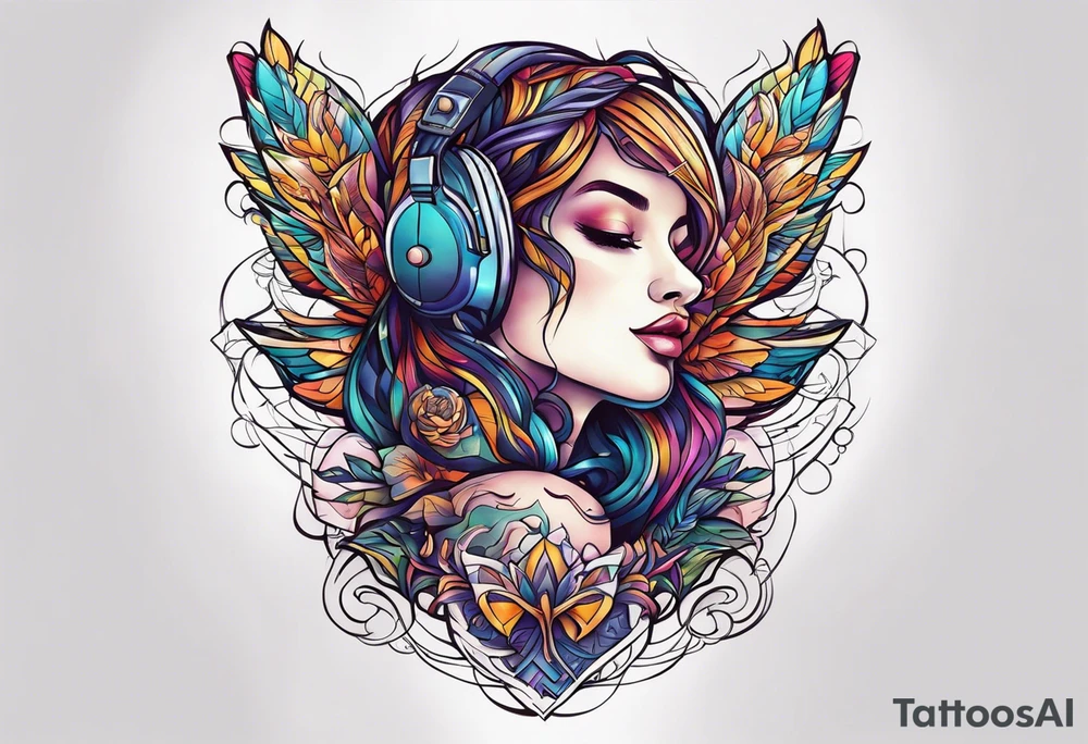 LIFE IS A TRIP ALBUM tattoo idea