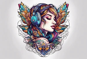 LIFE IS A TRIP ALBUM tattoo idea
