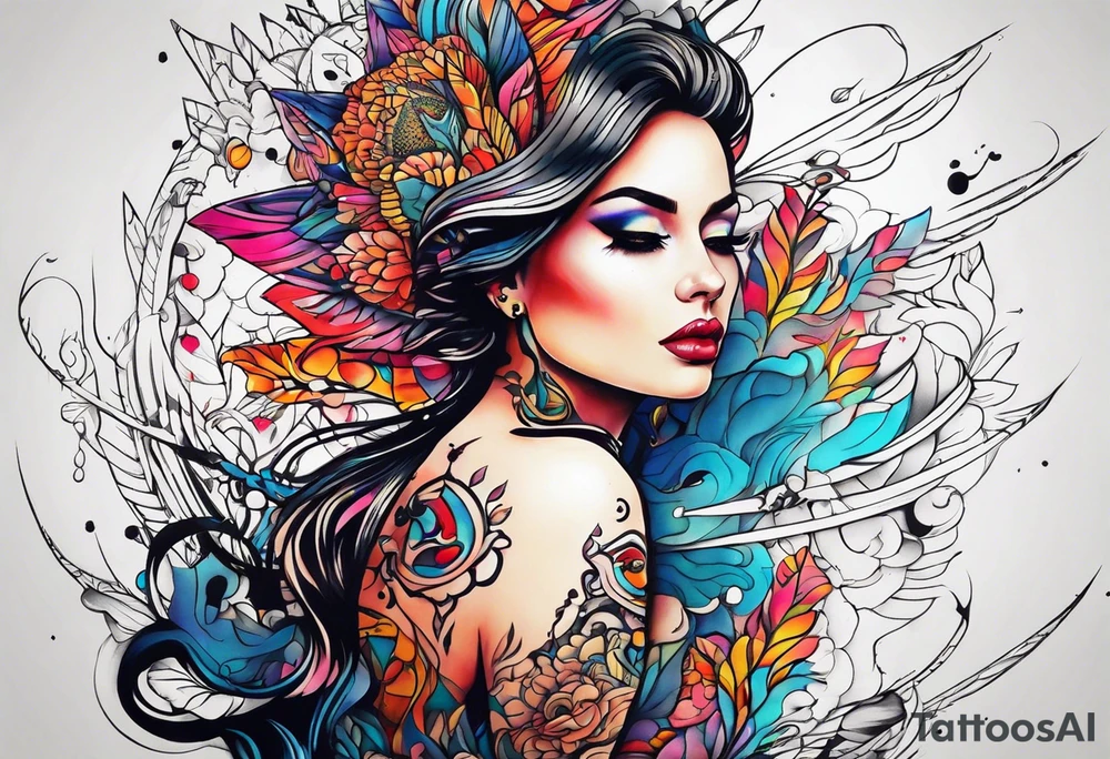 Wound mark tattoo design tattoo idea