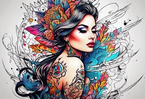 Wound mark tattoo design tattoo idea