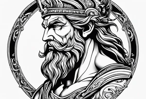 poseidon tattoo idea