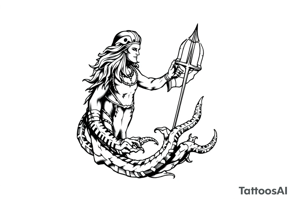 Atlantis tattoo idea