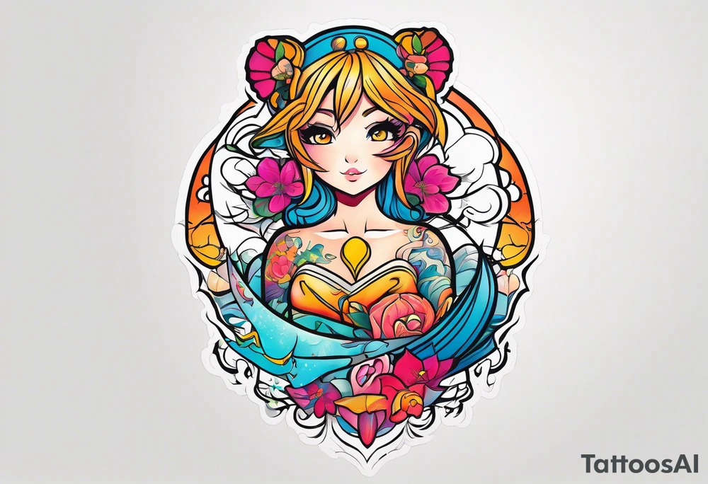Anime tattoo idea