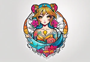 Anime tattoo idea