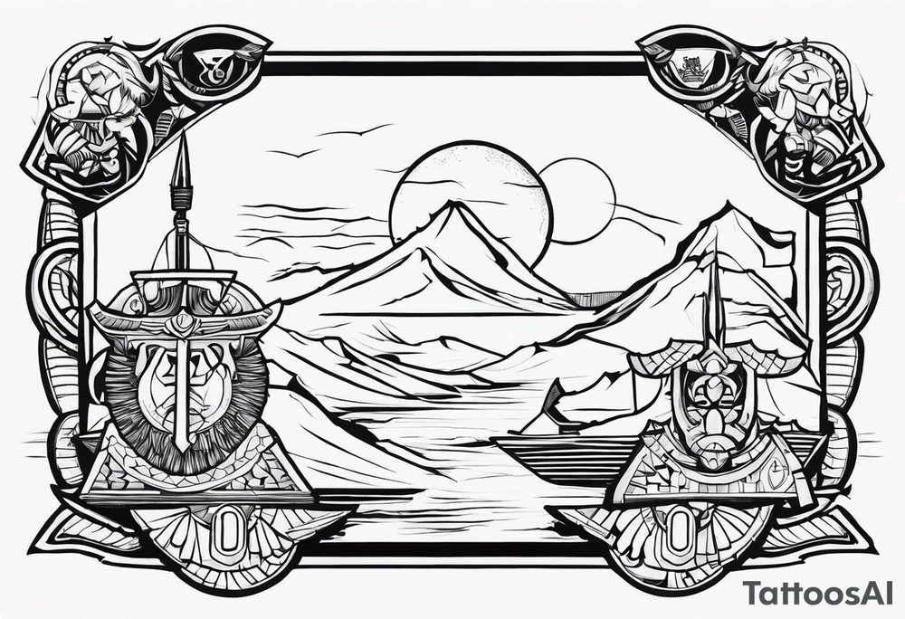 War Egípcia tattoo idea