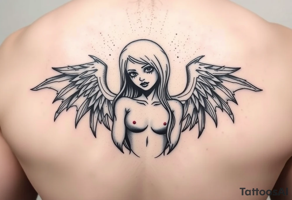 Gangsta sadgirl tattoo idea