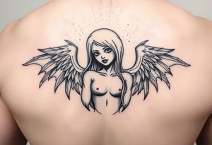 Gangsta sadgirl tattoo idea