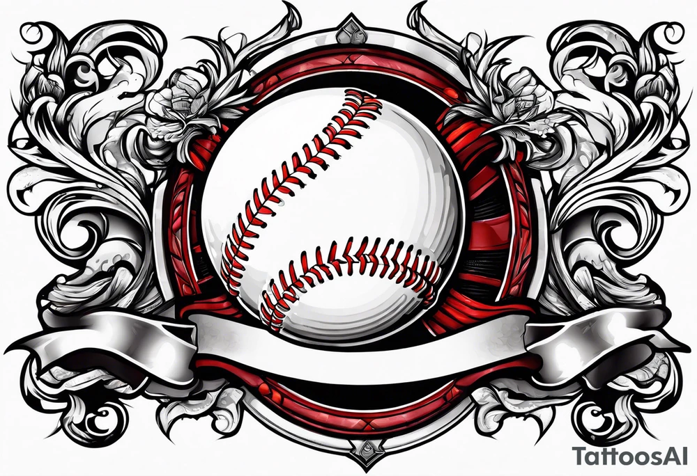 Baseball tattoo idea
