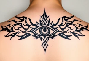 The eye of sauron tattoo idea