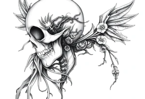 Headless death bringer tattoo idea