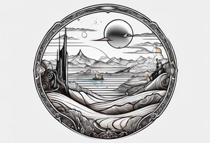 From the book Dune, the dessert rat, Muad’dib tattoo idea