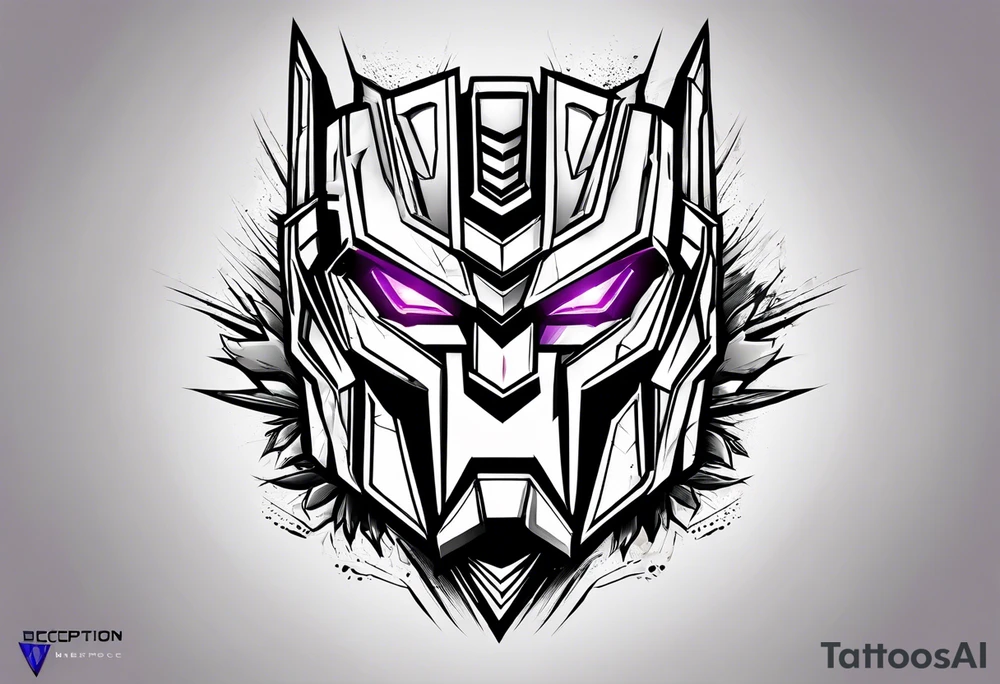 Decepticon Logo tattoo idea