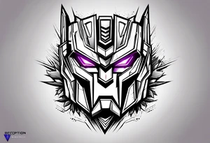 Decepticon Logo tattoo idea