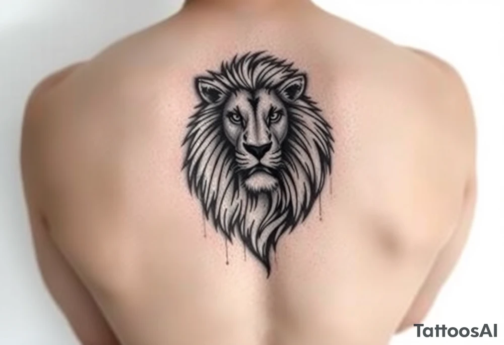 lion tattoo idea
