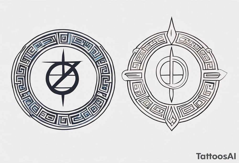 Ancient greek symbol tattoo tattoo idea
