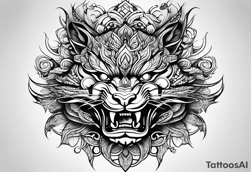 yujiro hanma tattoo idea