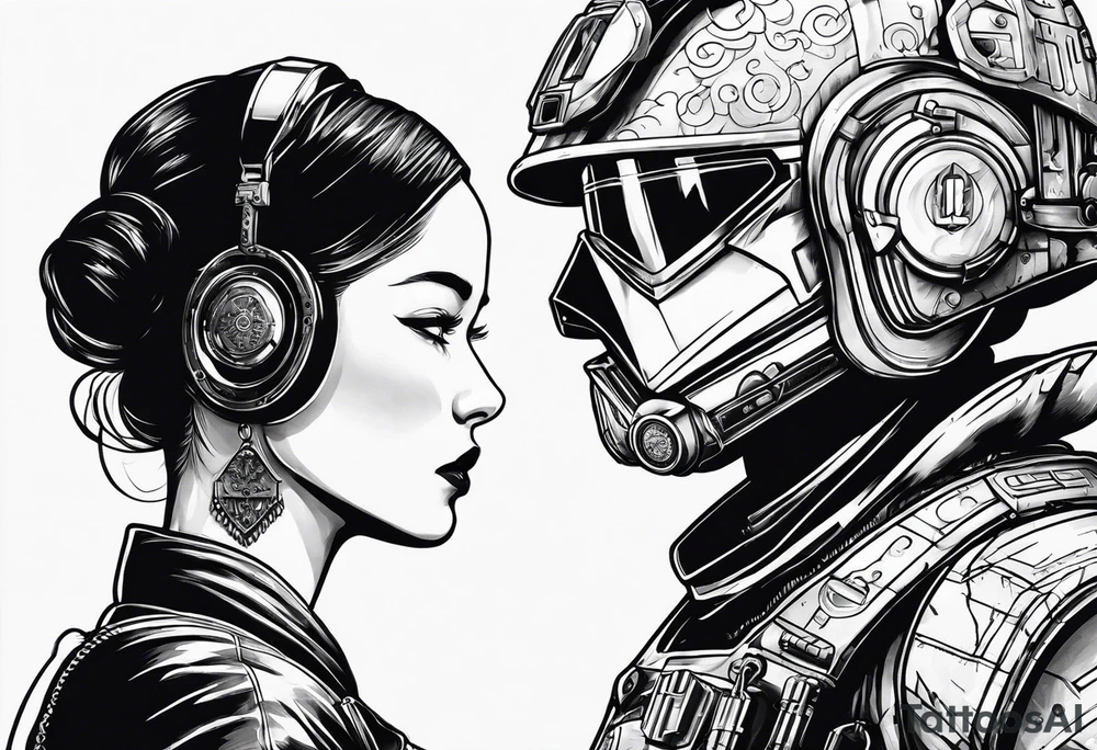 Love, Death & Robots, star wars tattoo idea