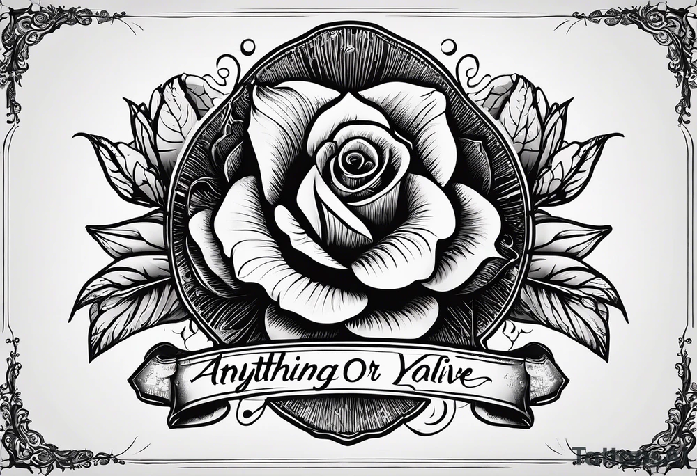 Simple script font that says, "anything or anyone that does not bring you alive is too small for you." tattoo idea