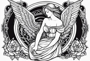 I saw the angel in the marble and carved until I set her free tattoo idea