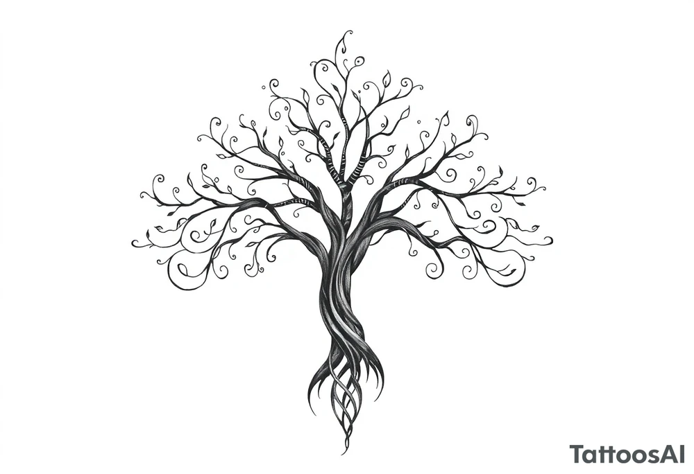 Tree of life tattoo idea