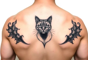 Black Cat tattoo idea