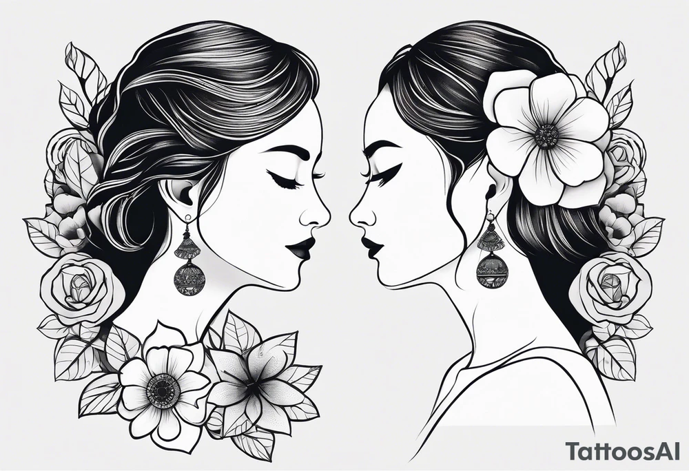 Tww Matching tatoo mother and daughter
Mother was born on 1976, daughter in 2000
They like Flowers, aestic things, beautiful things
Tatoo minimalist forearm tattoo idea