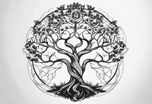 Yggdrasil tattoo idea