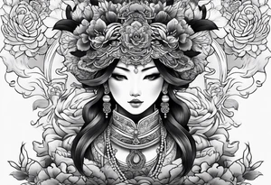 traditional irezumi tattoo idea
