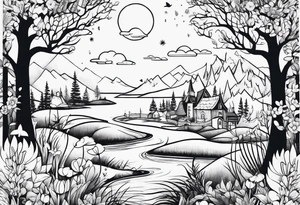 Moomin tattoo idea