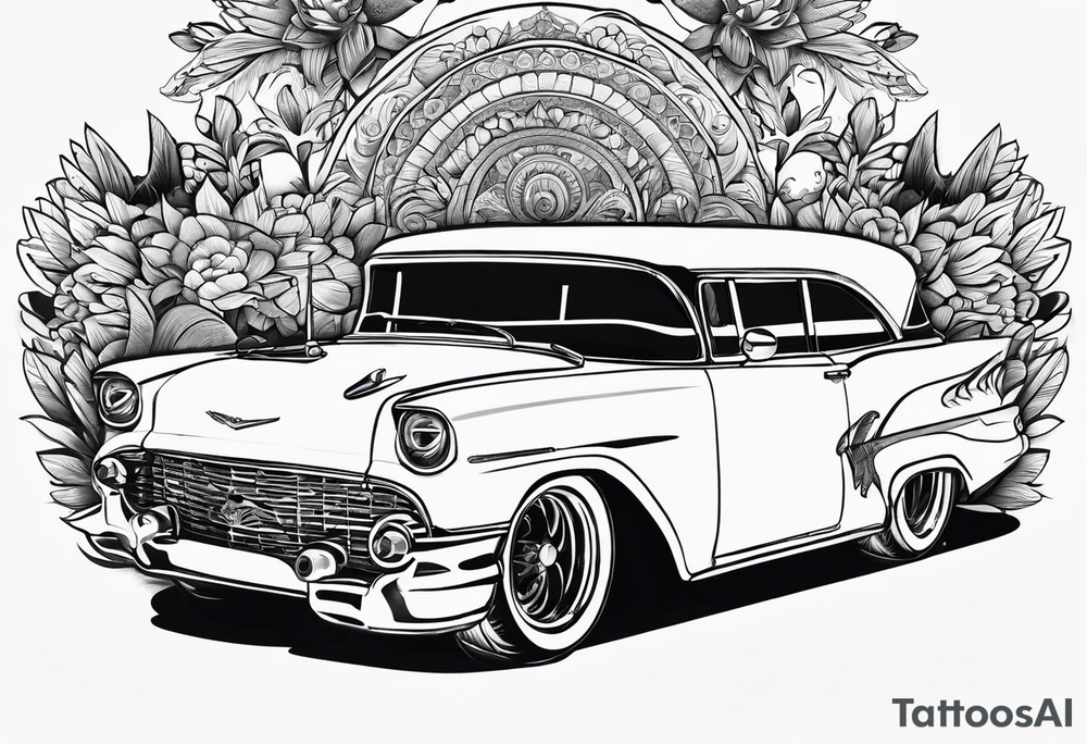 Sprinr car tattoo idea