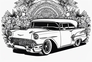 Sprinr car tattoo idea