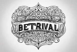 Create a tattoo that represents betrayal, disappointment and sadness tattoo idea