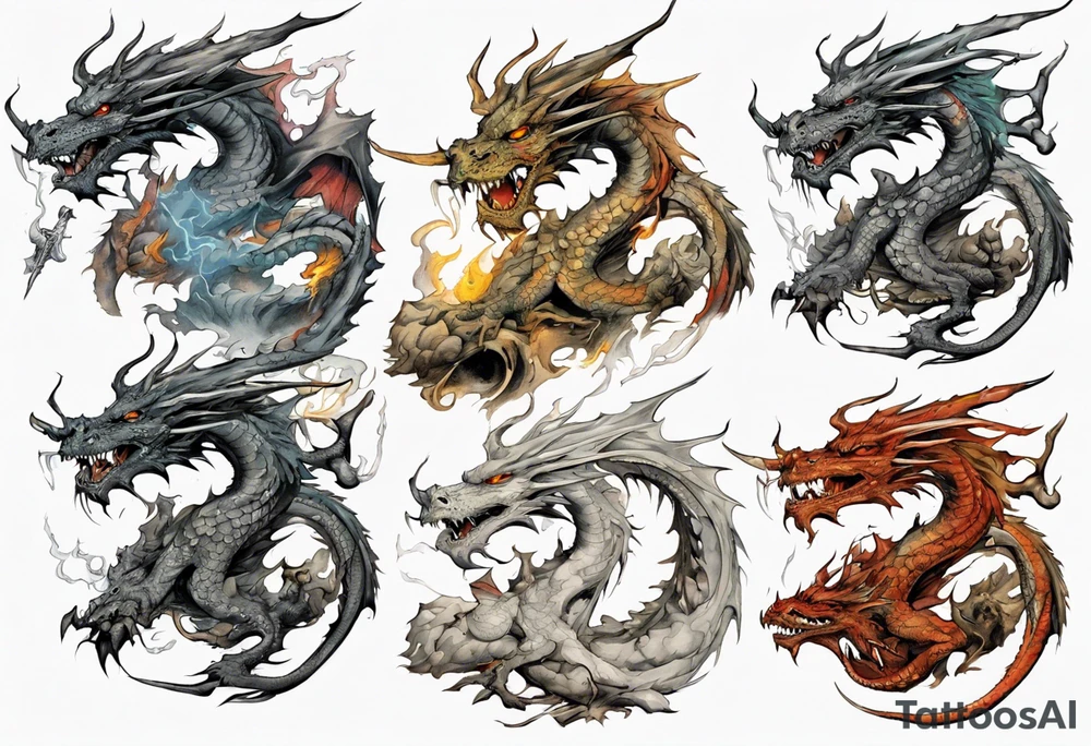 Pellucid
Warrior
Dragon tattoo idea