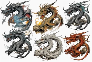 Pellucid
Warrior
Dragon tattoo idea