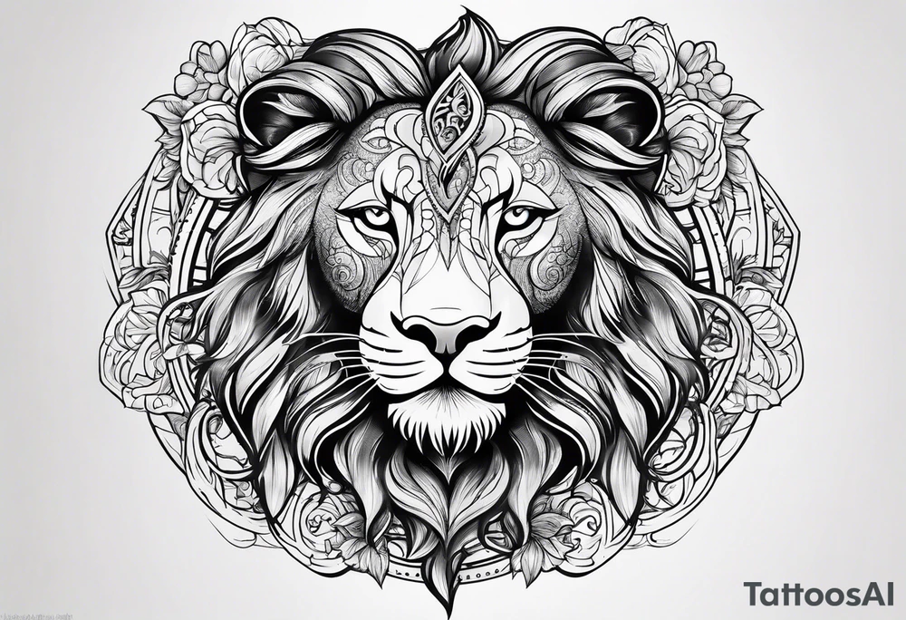 LEO ASTROLOGY tattoo idea