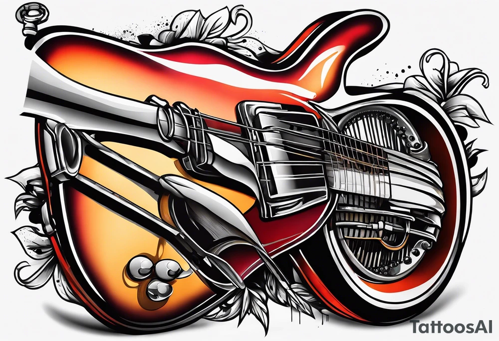 Music tattoo idea
