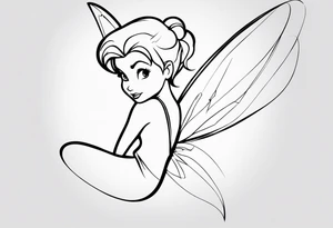 Tinker bell tattoo idea