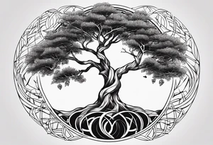 tree of life tattoo idea