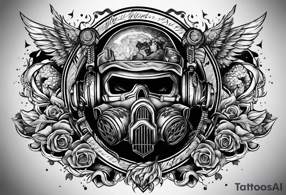 Doomsday prepper tattoo idea