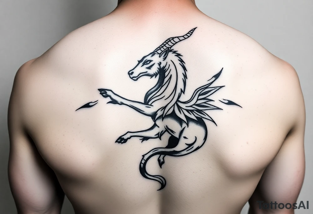 Joshua, capricorn, warendorf tattoo idea