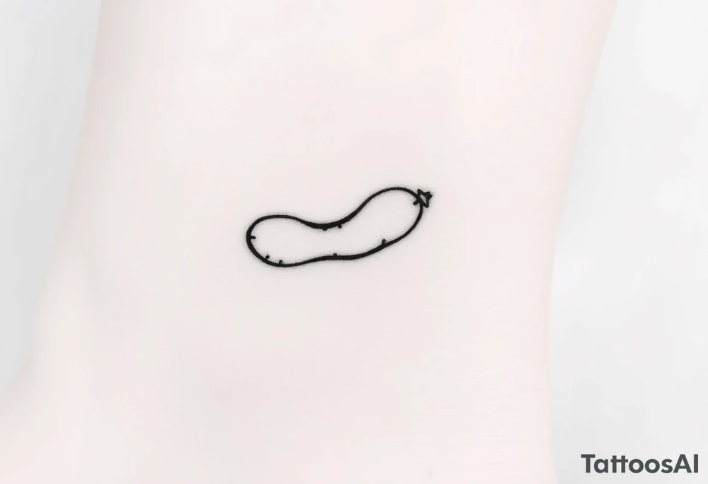 A peanut getting killed tattoo idea