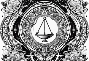 libra tattoo idea