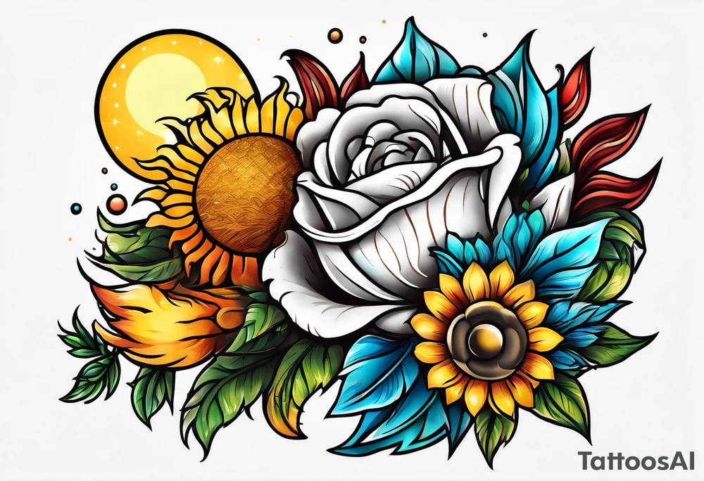 Sunshine tattoo idea
