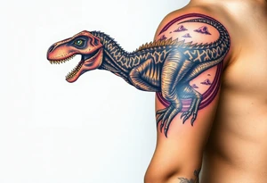 dinosaur tattoo idea